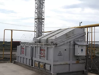 Инсинератор Hurikan 500.