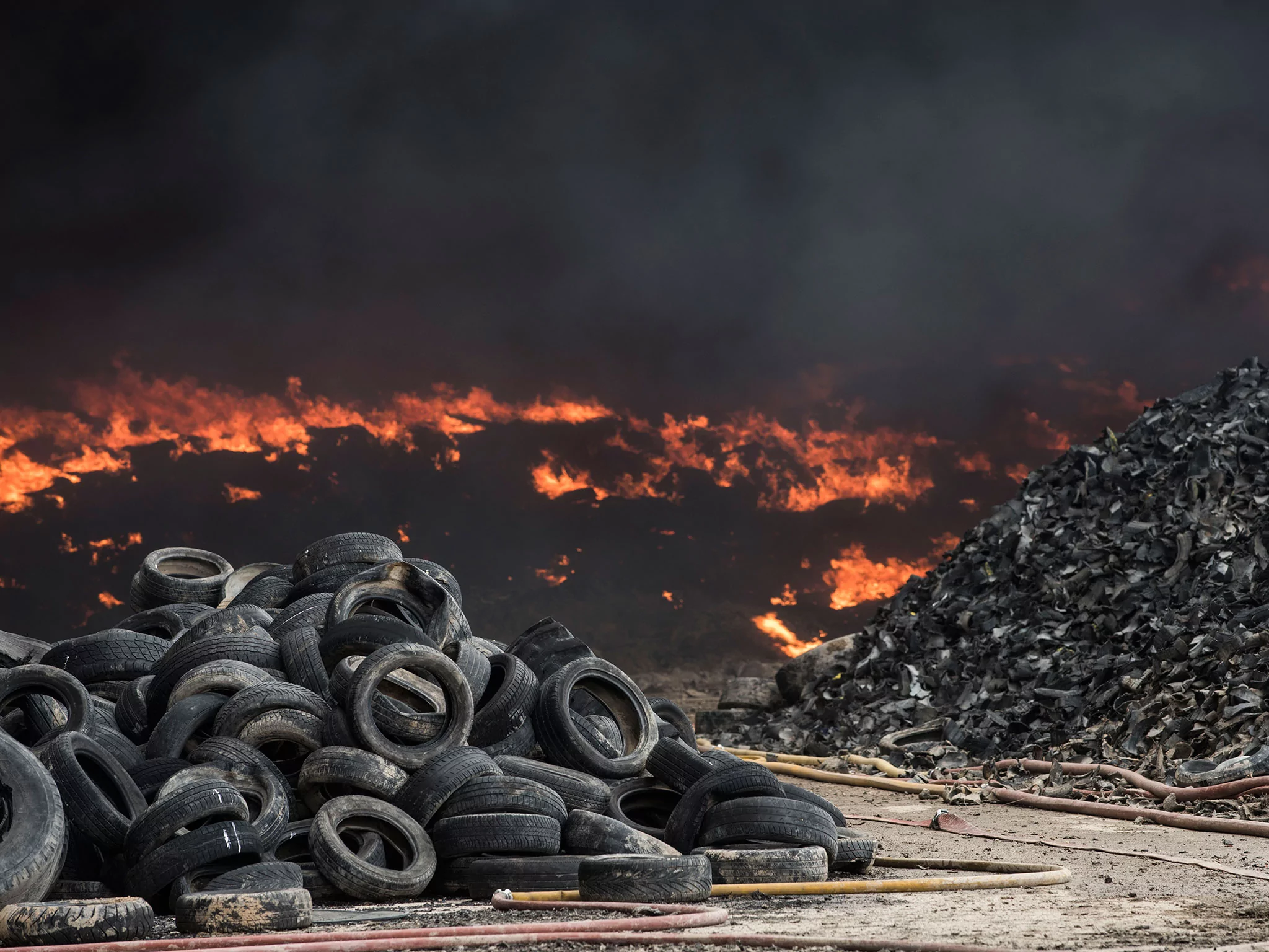 Утилизация отходов резины путем сжигания в инсинераторах