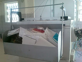 Инсинератор для сжигания бумажных отходов HURIKAN 150.