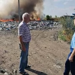 В Воронежской области неделю тлеет мусорный полигон – Проблемы утилизации ТБО