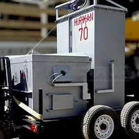 Мобильный инсинератор HURIKAN 70 - термическое оборудование для утилизации отходов от Эко-Спектрум