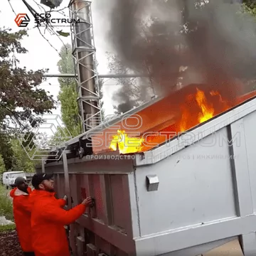 Сжигание нефтесодержащих отходов