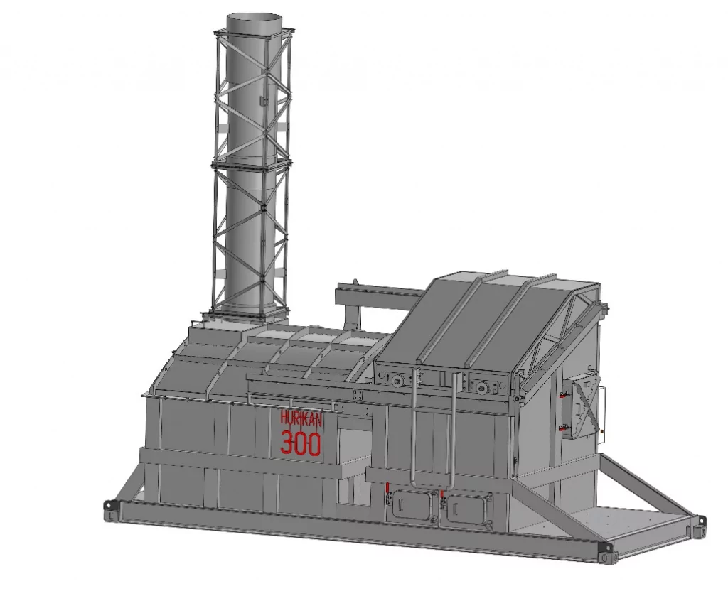 Инсинератор для сжигания мусора