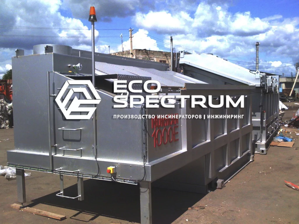инсинератор HURIKAN 1000 стационарный