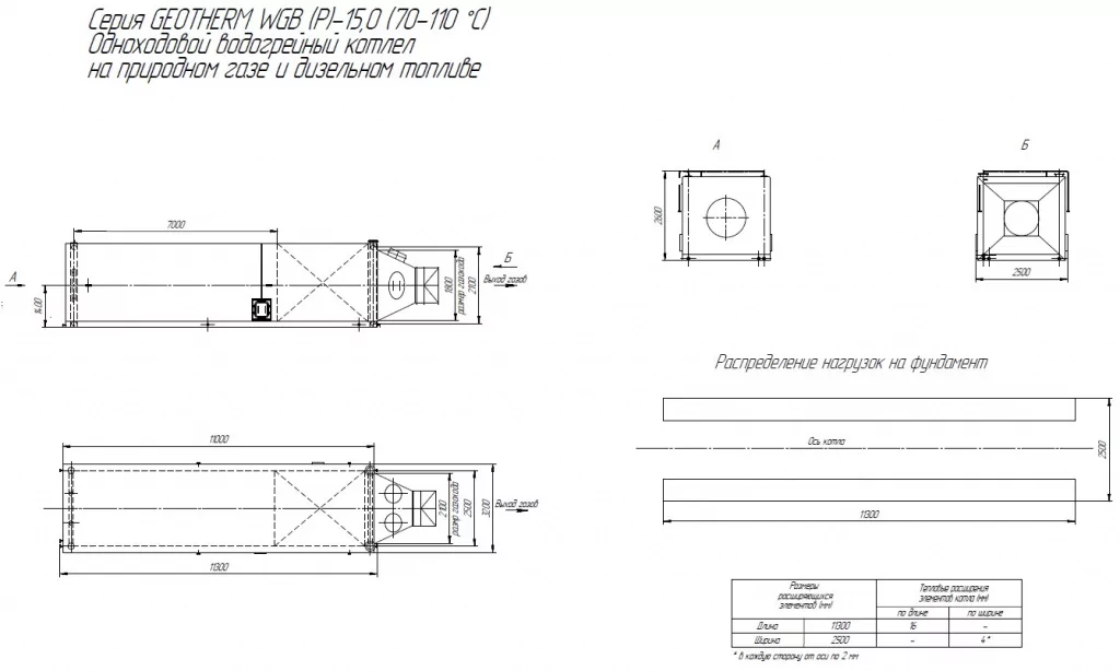 Водогрейный котёл GEOTHERM WGB (P) 15
