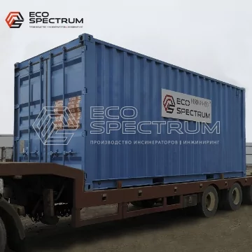 Отгрузка HURIKAN 150 в контейнере