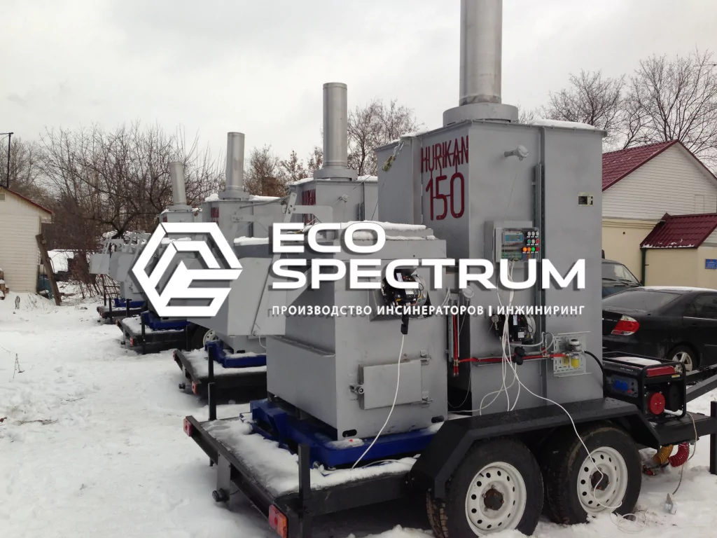 инсинератор HURIKAN 150
