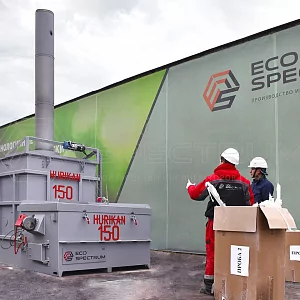 Инсинераторы серии HURIKAN 150 в проекте ГАЗПРОМ 2