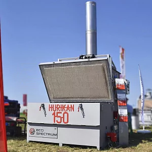 Инсинераторы серии HURIKAN 150 в проекте ГАЗПРОМ 2