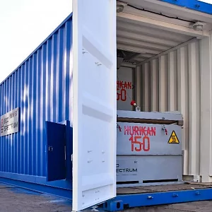Инсинераторы серии HURIKAN 150 в проекте ГАЗПРОМ 2